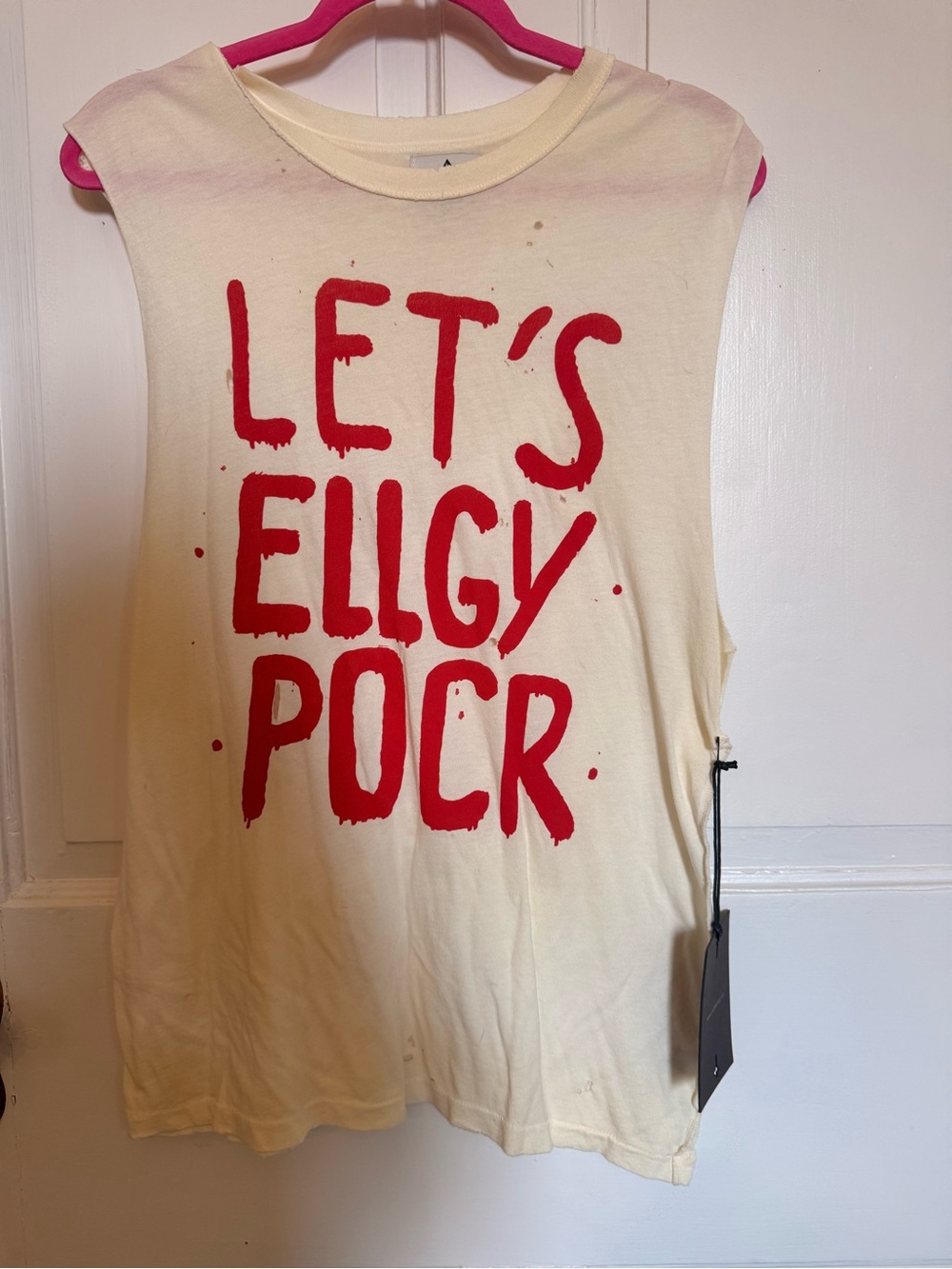 UNIFMuscle Tee with Bold Red Text